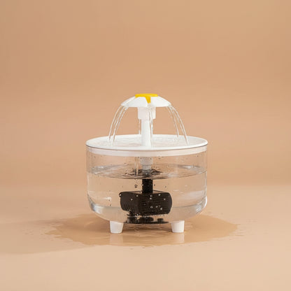 USB Electric Mute 1L Pet Water Fountain Automatic for Cats with Water Filter