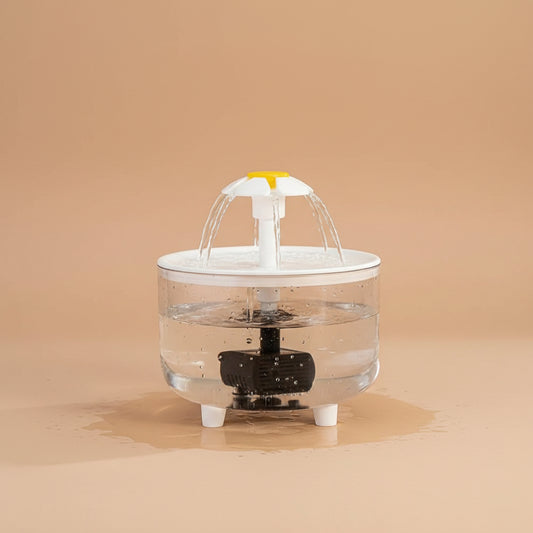 USB Electric Mute 1L Pet Water Fountain Automatic for Cats with Water Filter