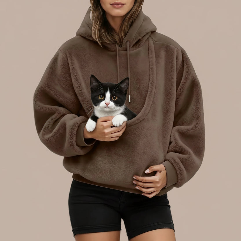Unisex Pet Carrier Hoodie