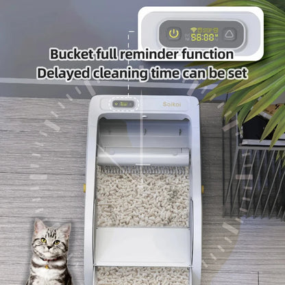 Self-Cleaning Cat Litter Box
