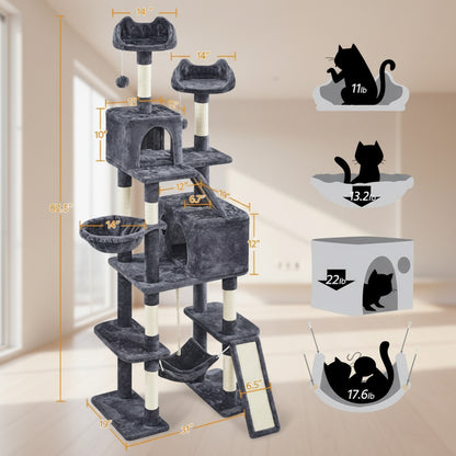 Dainel 82.5'' H Cat Tree