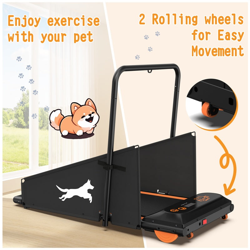 Dog Treadmill For Small to Medium Dogs - Dog Pacer Treadmill For Healthy & Fit Pets - Dog Treadmill Run Walk