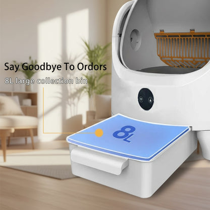 HEYBO Open Top Smart Cat Litter Box — Automatic Self-Cleaning US Spot Delivery within 3 Days