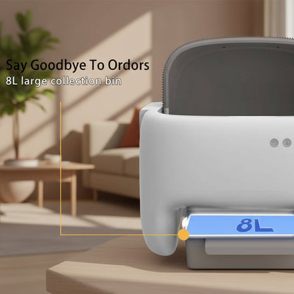 HEYBO Self Cleaning Litter Box Automatic Cat Litter Box with Safety Protection