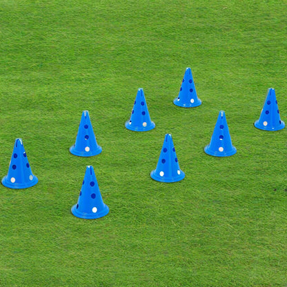 VEVOR Dog Agility Hurdle Cone Set 6 PCS Kit-12 Xcones 6 Xagility Rods with Bag