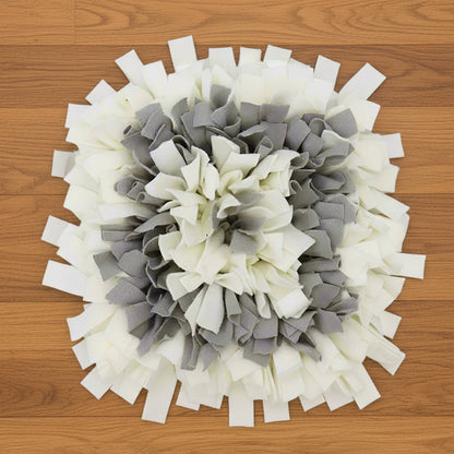 Washable Snuffle Smelling Mats for Pet Dogs Anti-Slip Nose Training Blanket Sniffing Pads Dog Puzzle Toys