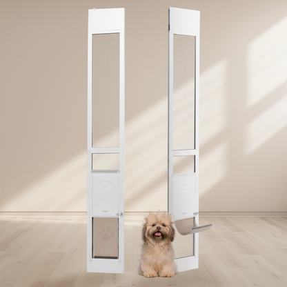 Sliding Glass Pet Door Insert (M, L, & XL)🎁  MustLovePets