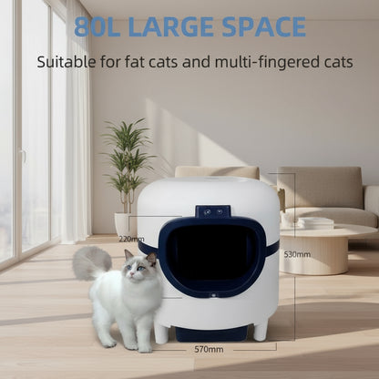 HEYBO Stylish Litter Box Cat Supplies with Smart Sensor