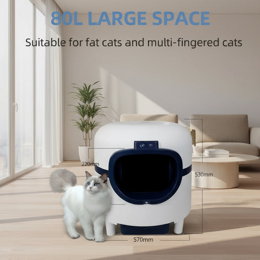 HEYBO Stylish Litter Box Cat Supplies with Smart Sensor