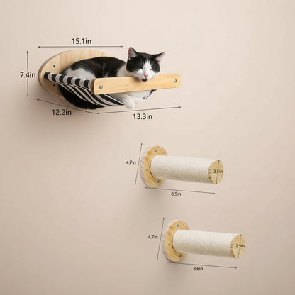 Wall-Mounted Cat Furniture