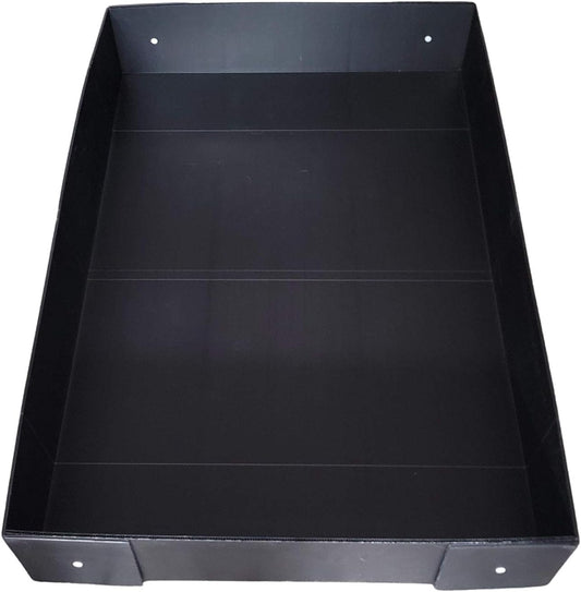 Corrugated Plastic Cage Liner Base for Guinea Pig C&C Cage - for Use with 13.8" Grids ONLY! NOT Measured by Feet- Used with Grid Cages for Guinea Pigs, Hedgehogs, and Rabbits (2X3, Black)