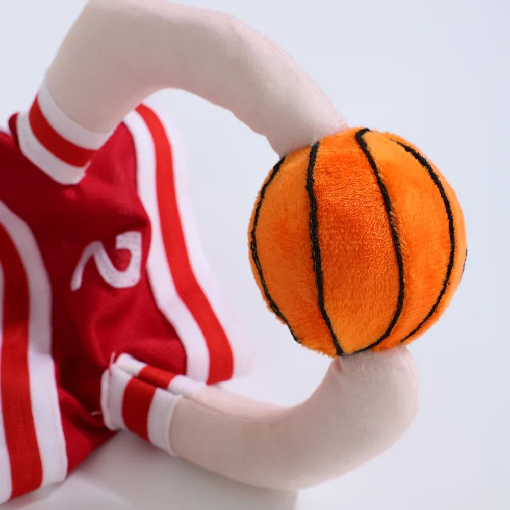 Pet Basketball Player Costume for Dogs & Cats Cute Kitten Sport Clothes with 3D Ball Breathable Adjustable Halloween Cat Outfits