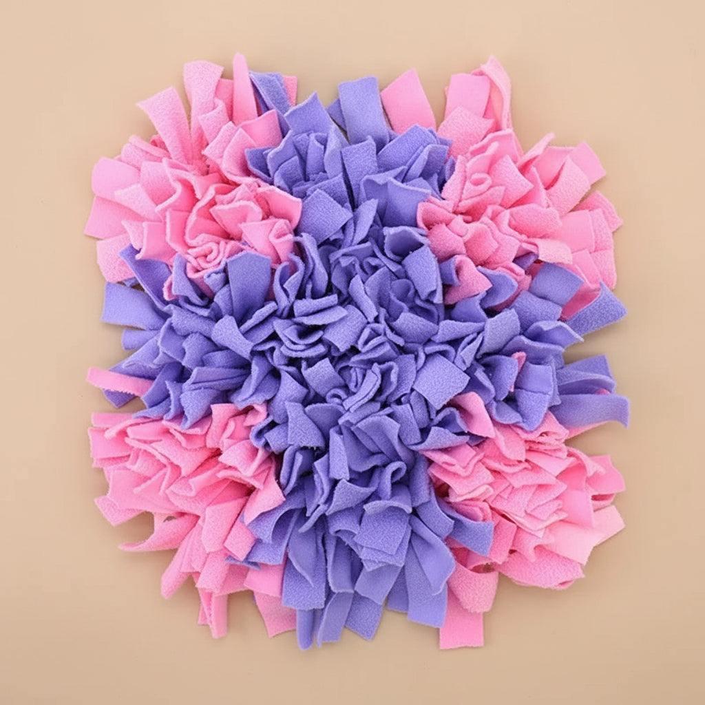 Washable Snuffle Smelling Mats for Pet Dogs Anti-Slip Nose Training Blanket Sniffing Pads Dog Puzzle Toys