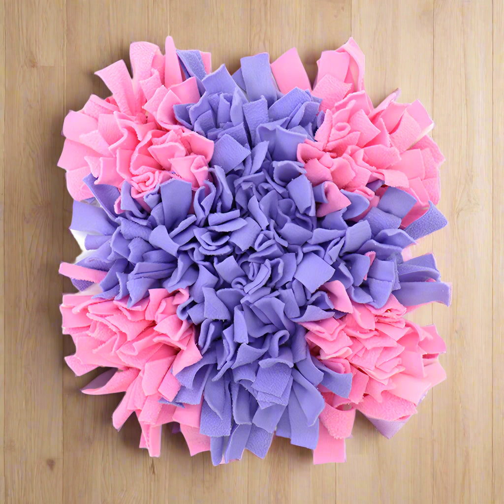 Furryforest Washable Snuffle Smelling Mats for Pet Dogs Anti-Slip Nose Training Blanket Sniffing Pads Dog Puzzle Toys