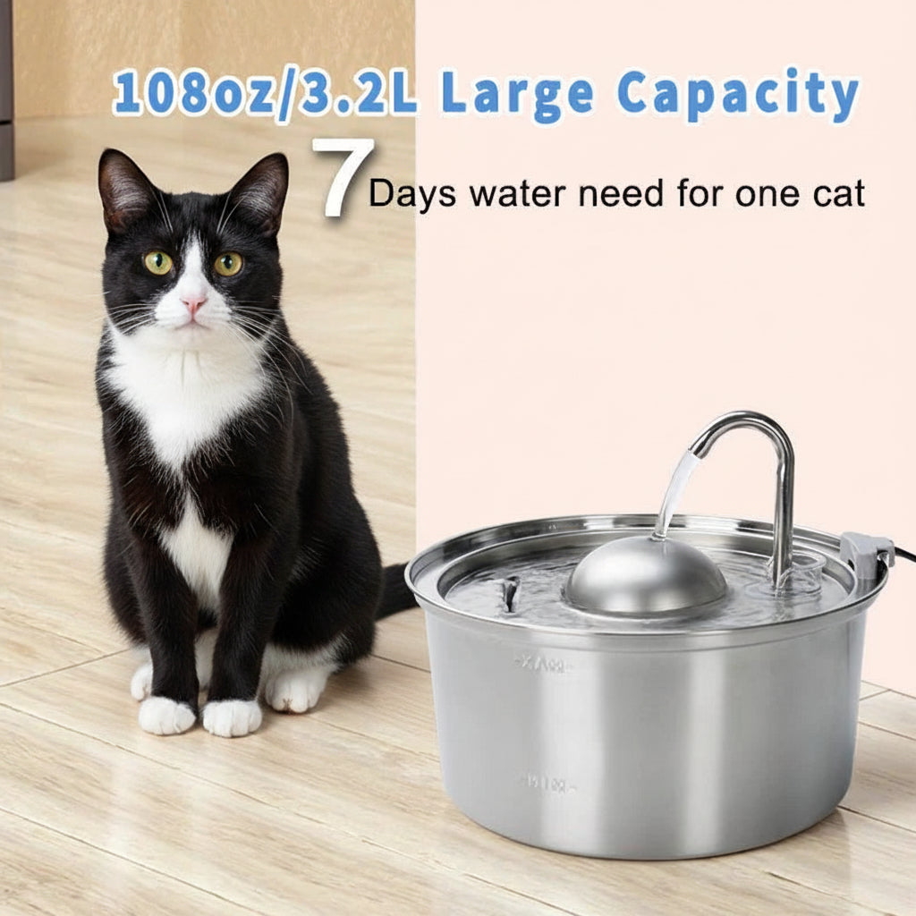 Cat Fountain for Drinking Pet Water Fountain