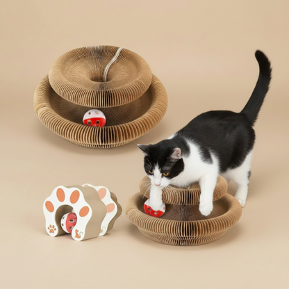 2-Pack Foldable Magic Organ Cat Scratcher  MustLovePets