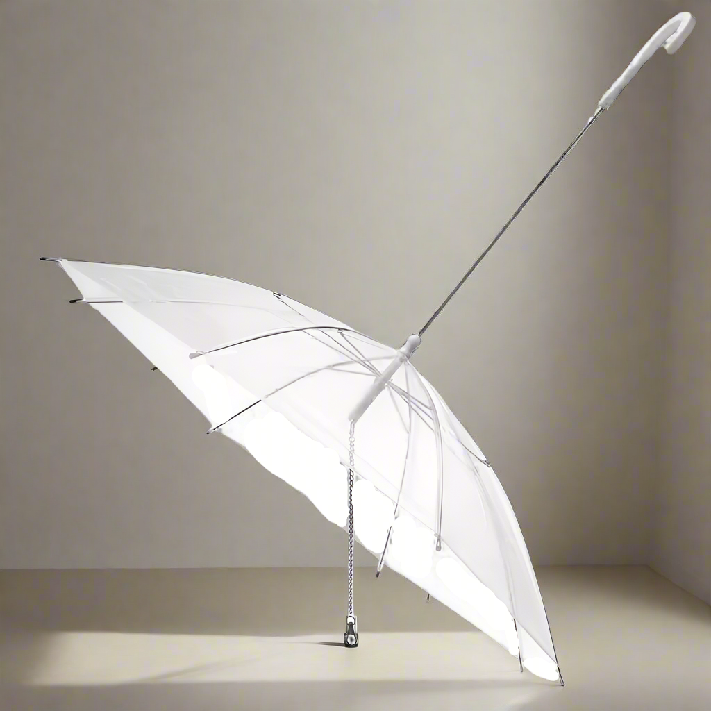 Pet Umbrella Leash - 2022 New Rainproof Snowproof Dog Umbrella with Built-In Leash for Small Dogs Under 12 lbs