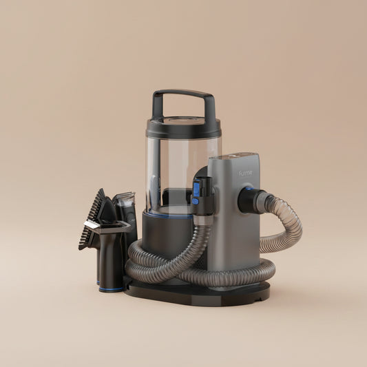 Professional plus Pet Grooming Vacuum Kit with Carrying Case