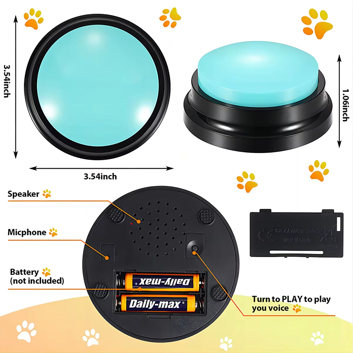 Pet Training Buttons