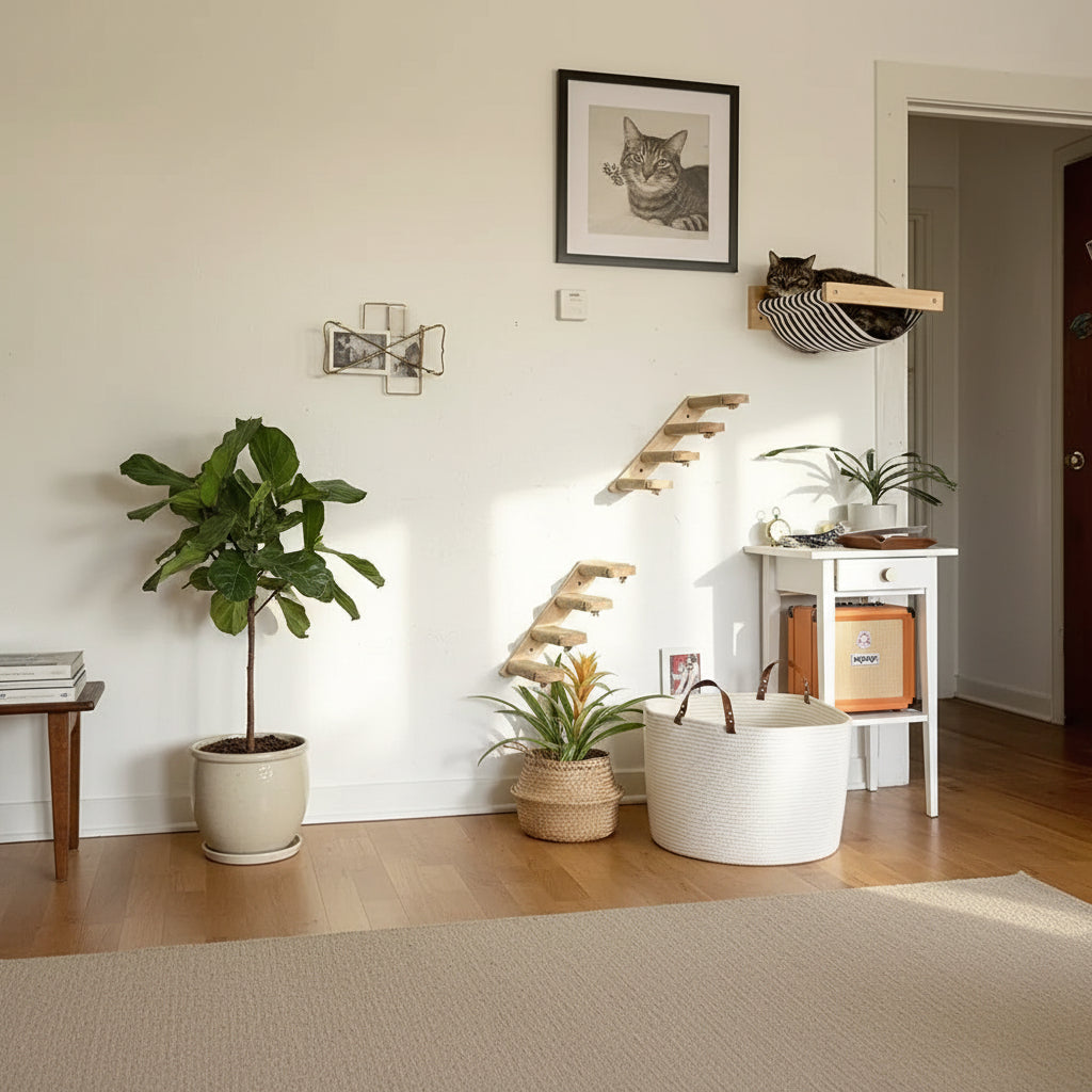 Wall-Mounted Cat Furniture