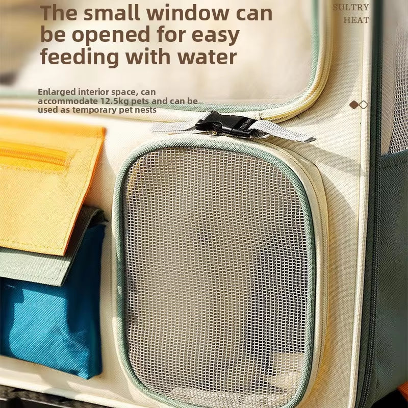 Cat Bag Going Out Portable Cat Backpack Pet Backpack School Bag Warm Car Accessories Dog Large Capacity Cat Box