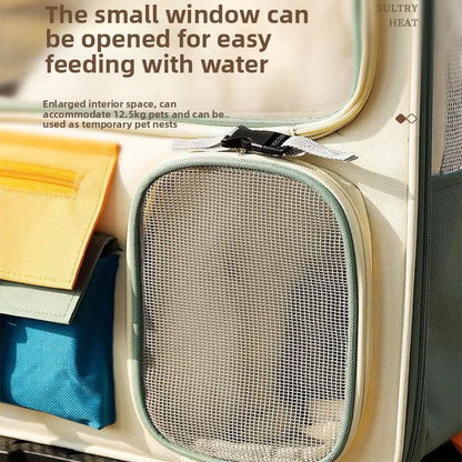 Cat Bag Going Out Portable Cat Backpack Pet Backpack School Bag Warm Car Accessories Dog Large Capacity Cat Box