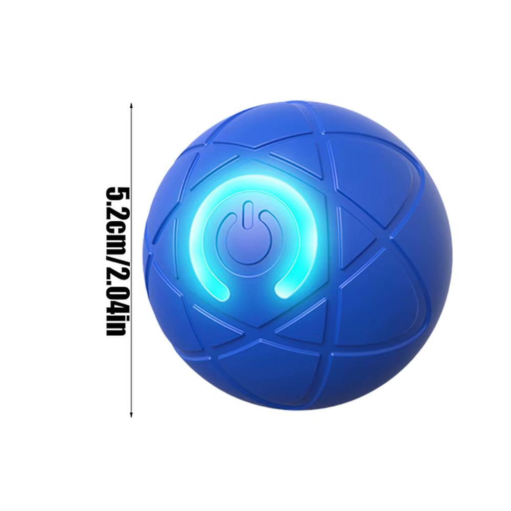 Active Rolling Ball for Dogs Vibrating Rolling Ball Automatic Rolling Ball Toys for Puppy USB Rechargeable Interactive Dog