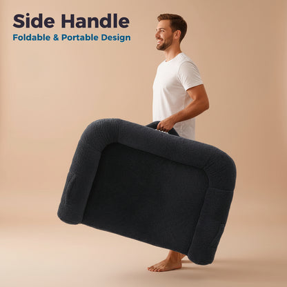 Foldable Dog Bed for Adult, Kids, Plush Pet Couch Bed for Large Dogs, Washable Pet Sofa Bed with Non-Slip Bottom Dog Accessories
