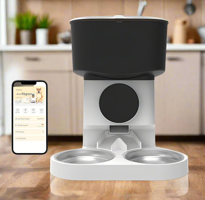 HEYBO Smart Automatic Cat Feeder - 7L- Reliable Automatic Cat Food Dispenser