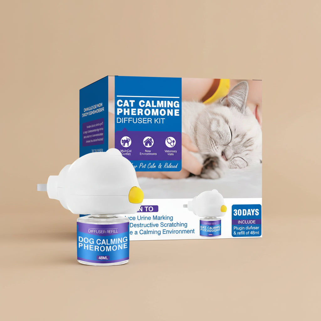 48/96Ml Calming Diffuser Comfort Natural Pheromone Diffuser Calming Pheromone Long Lasting Calming Diffuser for Cats, Dogs