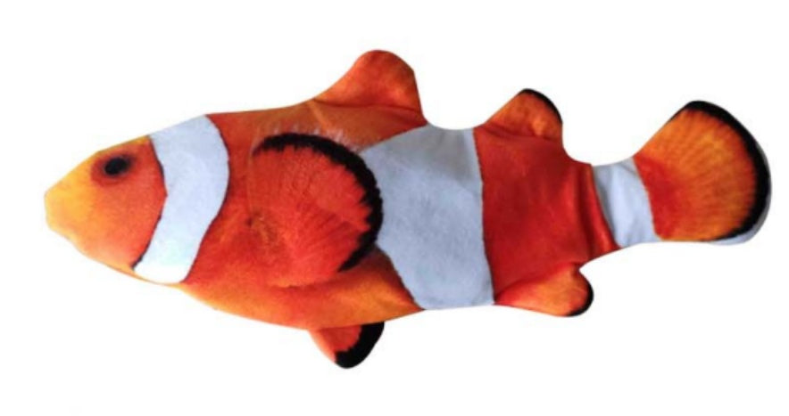 Electronic Pet Cat Toy - Interactive Fish-Shaped USB Rechargeable Cat Toy