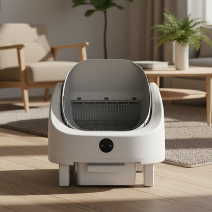 HEYBO Open Top Smart Cat Litter Box — Automatic Self-Cleaning US Spot Delivery within 3 Days