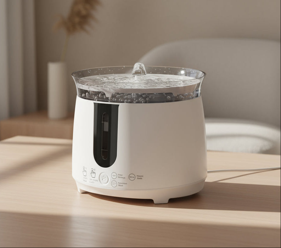 Cat Water Fountain Auto Filter Wireless Smart Pet Cat Drinker Bowl 2L Recirculate Filtring Drinker for Cats Pet Water Dispenser