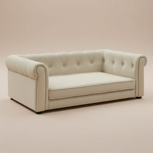 Elegant Rectangular Pet Bed for Medium and Large Dogs