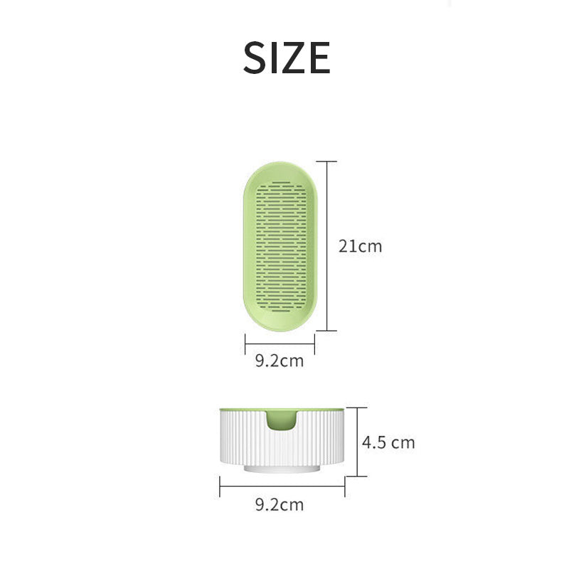 Cat Grass Growing Kit - Hydroponic Cat Grass Planter with Self-Watering System, Double-Layer Soilless Sprouting Tray for Indoor Cats