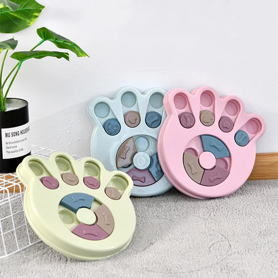 Dog Toys Puzzle Slow Feeder Interactive Increase Puppy IQ Food Dispenser Slowly Eating Nonslip Bowl Pet Cat Dogs Training Game