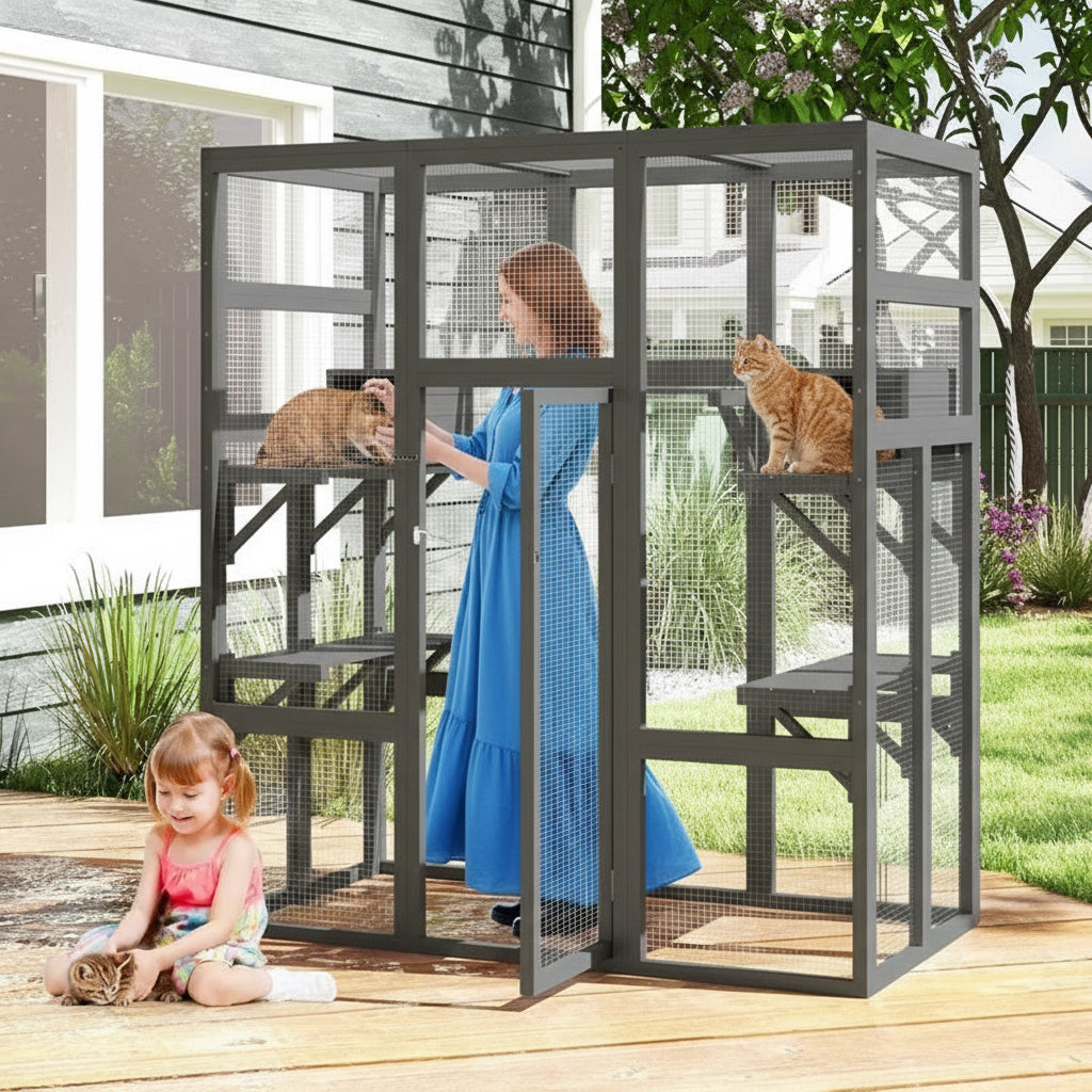Debor Outdoor Cat Playpen, Enclosure