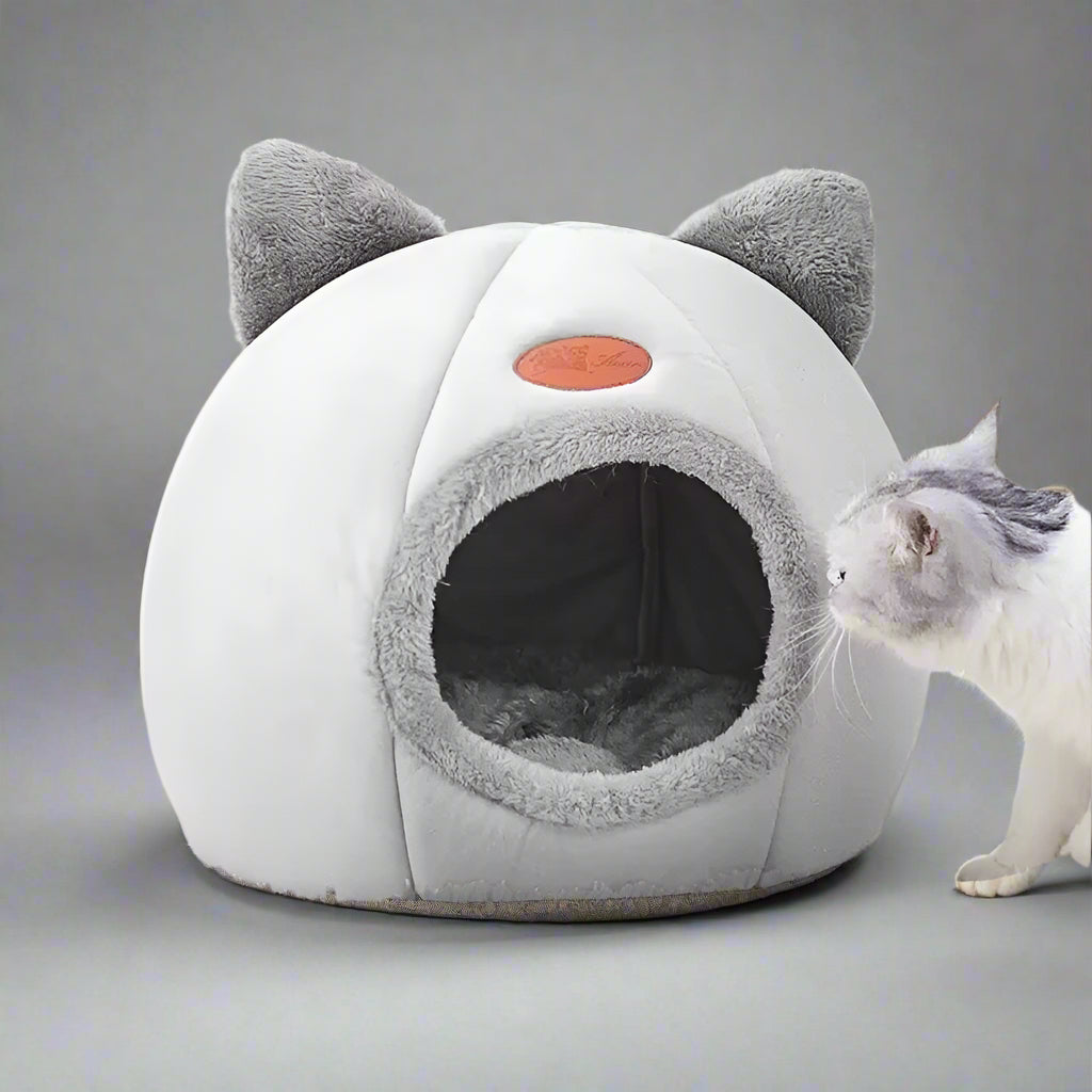 Cat Head Shaped Cave Bed 