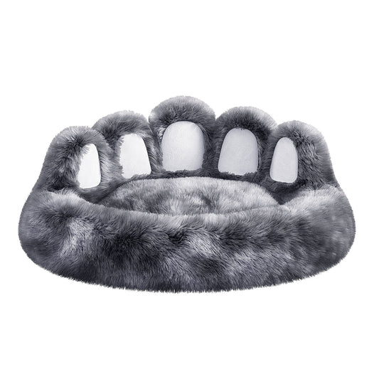 Cute Dog Bear Paw Shape Dog Bed - Dog Beds &amp; Furniture For Small And Medium Dogs, Cozy Plush Cute Cat Beds For Indoor Cats