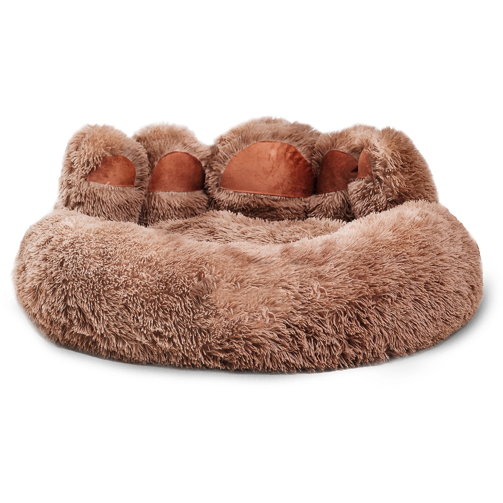 Cute Dog Bear Paw Shape Dog Bed - Dog Beds & Furniture For Small And Medium Dogs, Cozy Plush Cute Cat Beds For Indoor Cats