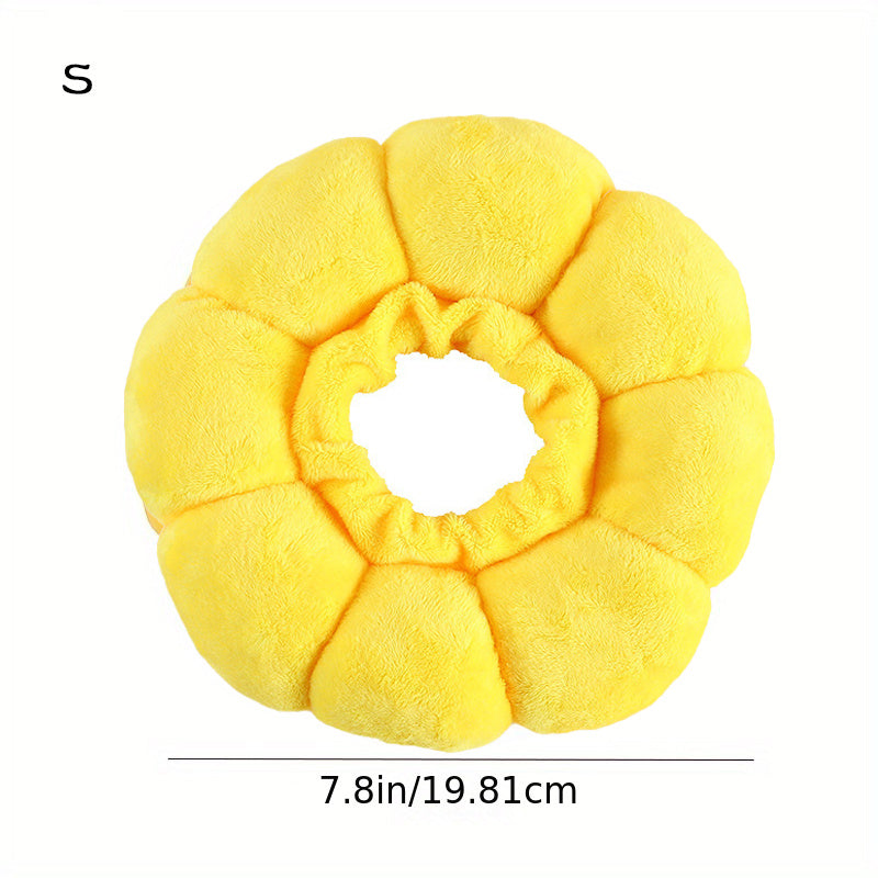 Cat Small Dog Recovery Collar | Cute Sunflower Neck Cone