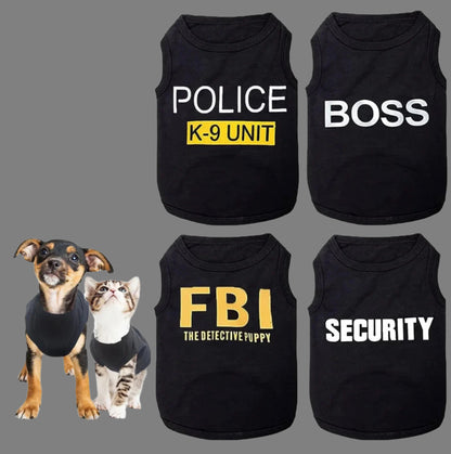 4 Packs Dog Shirts for Small Dog,  Pet T-Shirts Clothes Vest for Puppy Boy Girl S