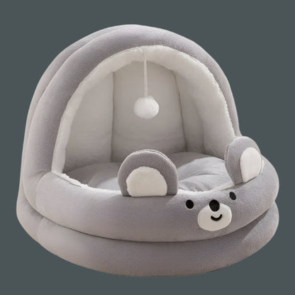 Semi-Closed Cat Beds 