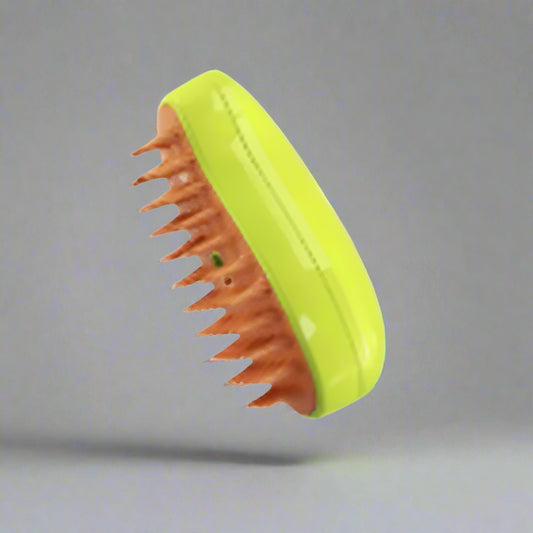 Rechargeable Shedding Hair Spray Hot Steam Easy Pet Grooming Brush for Cat, Dog