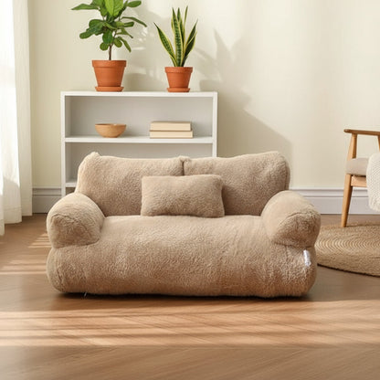 Luxury Cat Bed Sofa Winter Warm Cat Nest Pet Bed for Small Medium Dogs Cats Comfortable Plush Puppy Bed Pet Supplies