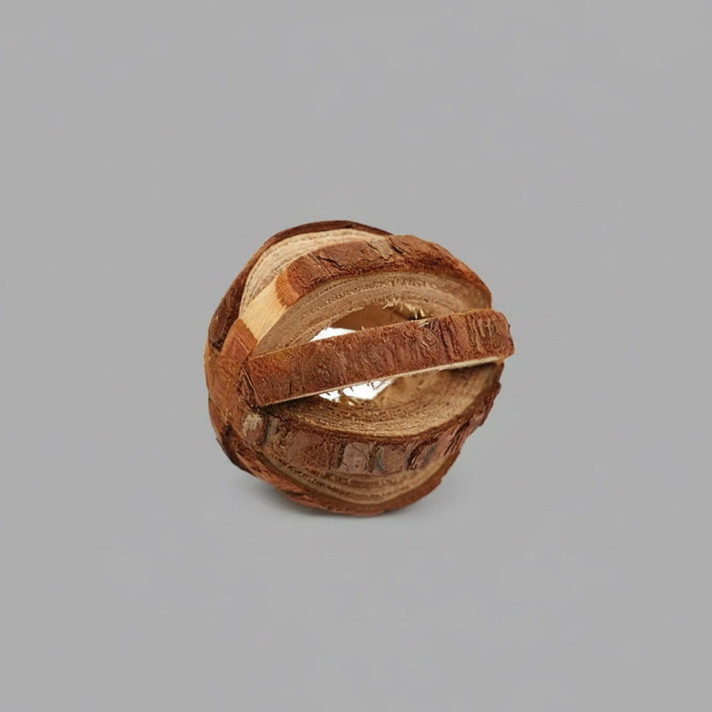 Cute Rabbit Roller Toys Natural Wooden Pine Dumbells Unicycle Bell Chew Toys for Guinea Pigs Rat Small Pet Molars Supplies