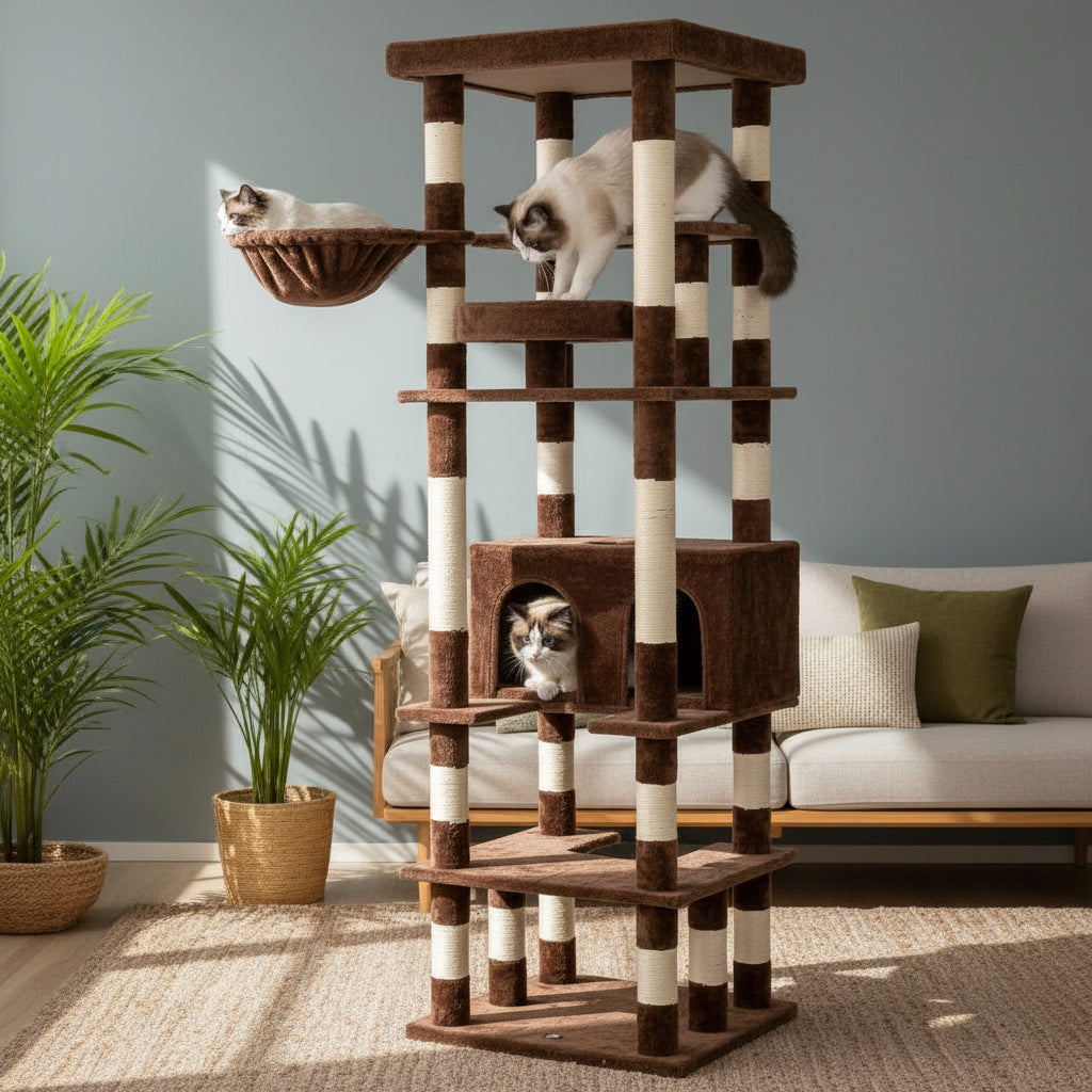 Amariani 74.8'' H Cat Tree