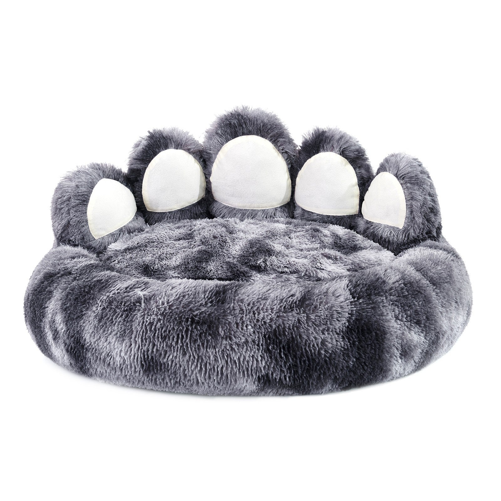 Cute Dog Bear Paw Shape Dog Bed - Dog Beds & Furniture For Small And Medium Dogs, Cozy Plush Cute Cat Beds For Indoor Cats