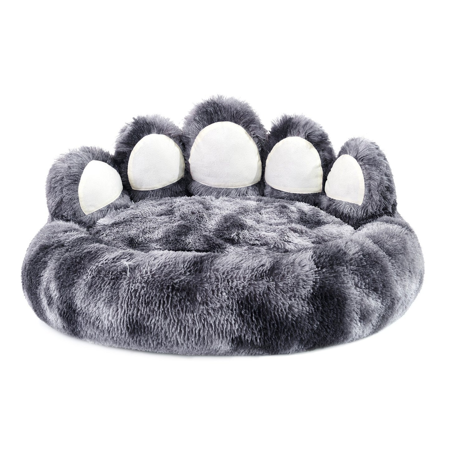 Cute Dog Bear Paw Shape Dog Bed - Dog Beds &amp; Furniture For Small And Medium Dogs, Cozy Plush Cute Cat Beds For Indoor Cats