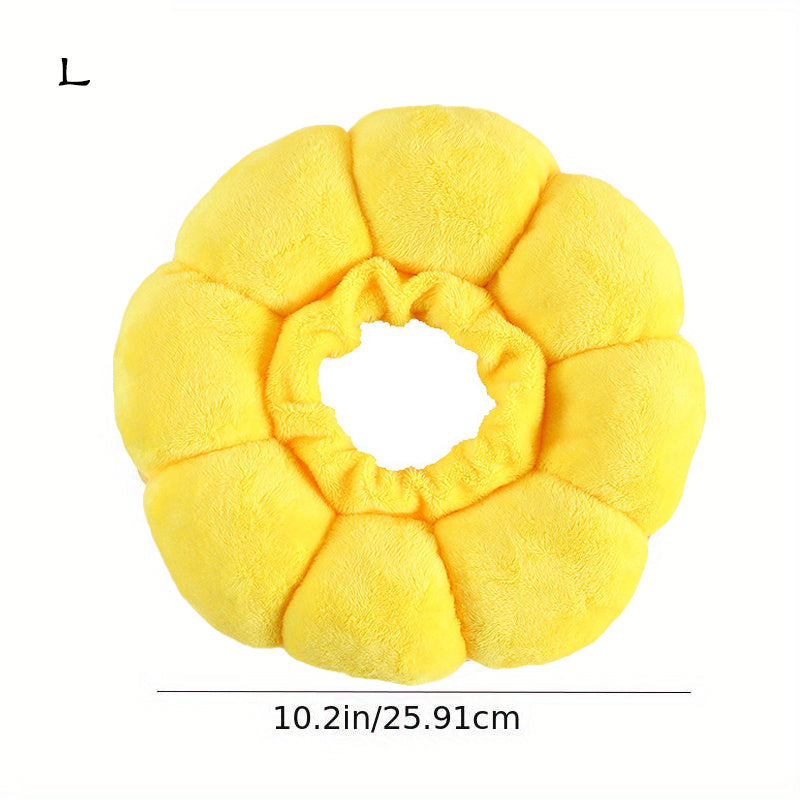 Cat Small Dog Recovery Collar | Cute Sunflower Neck Cone